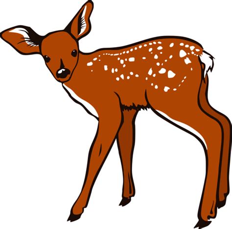 Deer Clip Art Free Vector In Open Office Drawing Svg Svg