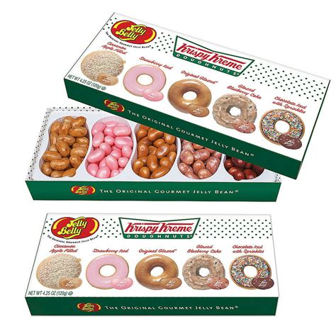 Set2 Jelly Belly Krispy Kreme T Boxes W 5 Authentic Flavors