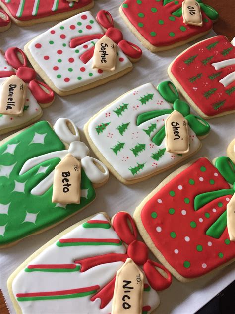 Christmas Present Sugar Cookies Christmas Sugar Cookies Christmas