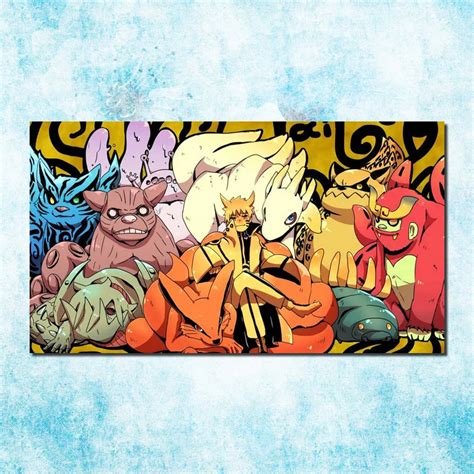Naruto Shippuden Hot Anime Game Poster Art Silk Canvas Print 13x24