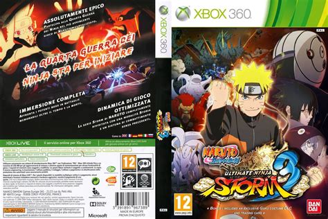 Naruto Shippuden Ultimate Ninja Storm 3 Xbox 360 Ultra Capas