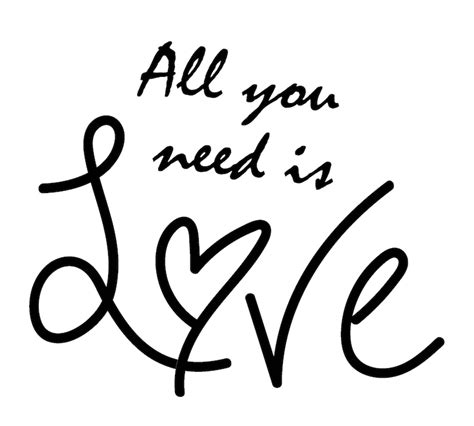 All You Need Is Love Svg File Etsy