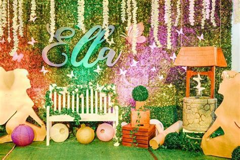 Enchanted Garden Theme Debut Idalias Salon