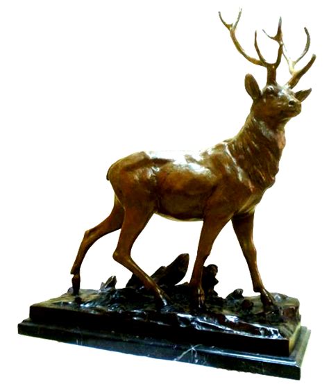 Bronze Deer Buck Statues Deer Sculpture At 2019 Price