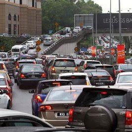 Horn said phantom traffic jams are an emergent property of the flow of vehicles down a highway. Traffic jam in Kuala Lumpur, Malaysia | Download ...