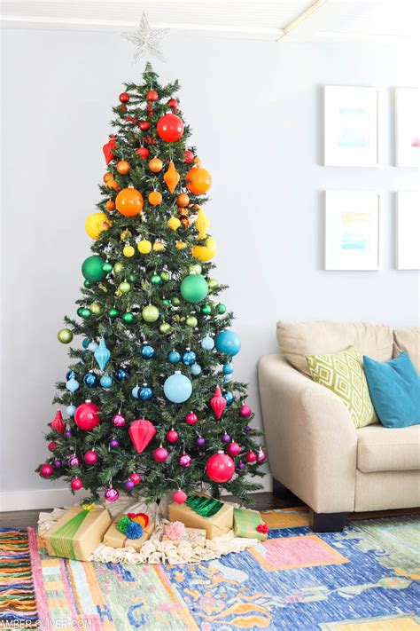 9 Fun Rainbow Christmas Tree Ideas The Stress Free Christmas