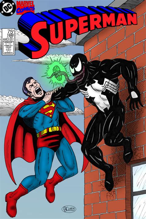 Superman Vs Venom Colored By Delaneyclark On Deviantart