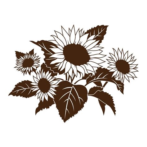 Check out our sunflower butterfly silhouette selection for the very best in unique or custom, handmade pieces from our shops. Sunflower Wall Decal | Floral Wall Stickers | Floral wall ...