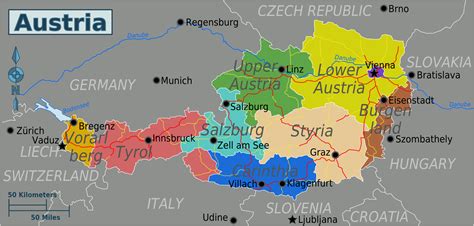 Österreich ist ein landumschlossenes land in zentraleuropa und grenzt an deutschland, ungarn, slowakei, slowenien, italien, die schweiz. Österreich Plz Karte