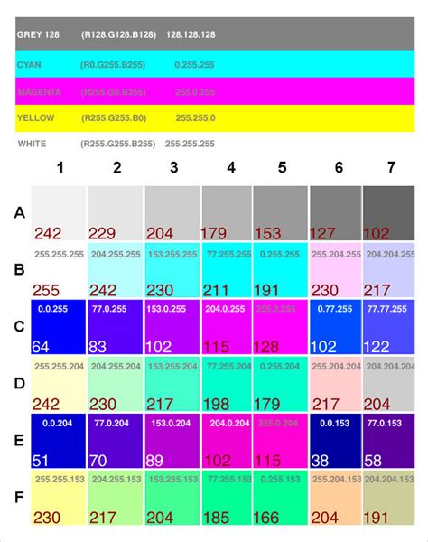 Sample For Pantone Color Chart Free Download All In One Photos