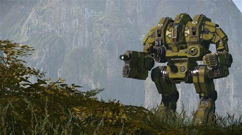 Mechwarrior Battletech Online Warrior Mecha Robot Sci Fi 1mechw