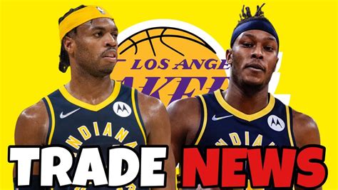 Lakers Buddy Hield And Myles Turner Trade Update Los Angeles Lakers News