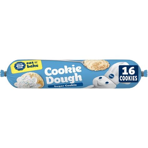 Use this recipe to make cut out cookies. Pillsbury Sugar Cookie Dough, 16.5 oz - Walmart.com - Walmart.com