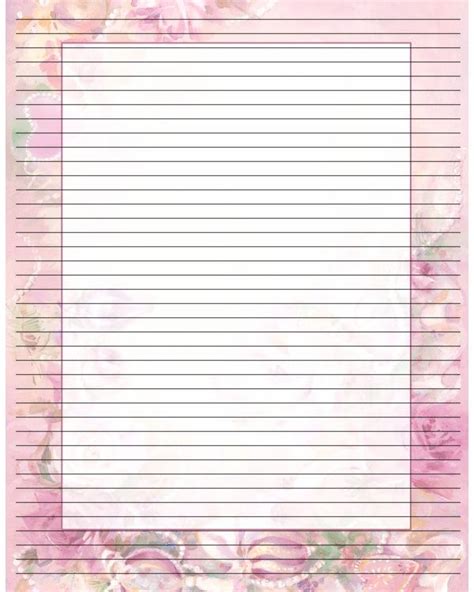 Printable Writing Paper By Aimee Valentine Art On Deviantart