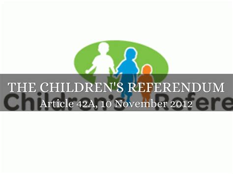 The Childrens Referendum By Lydia M