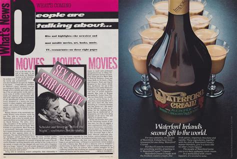 Movies Sex And Star Quality Vogue November 1982