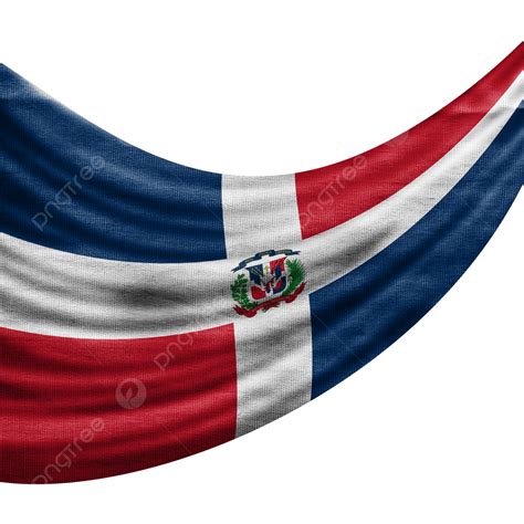 Dominican Republic Flag Waving With Texture Dominican Republic Flag Country Flag Png