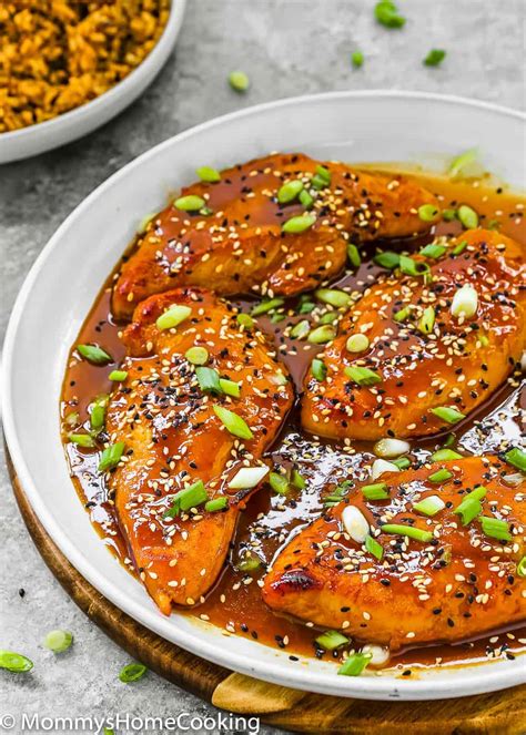 Make sure your fillets are all the same thickness to ensure even cooking. Easy Asian-Style Chicken Breasts - Mommy's Home Cooking