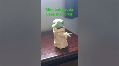 Babyyoda Baby Yoda Uses The Force Youtube