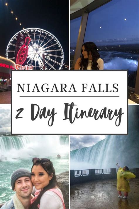 Niagara Falls 2 Day Itinerary Niagara Falls Niagra Falls Niagara