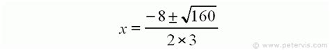 Quadratic Equations Fractions