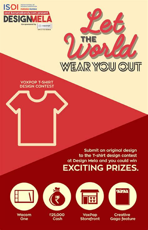 Contest T Shirt Design Participate And Win Prizes Up To Rs 50000