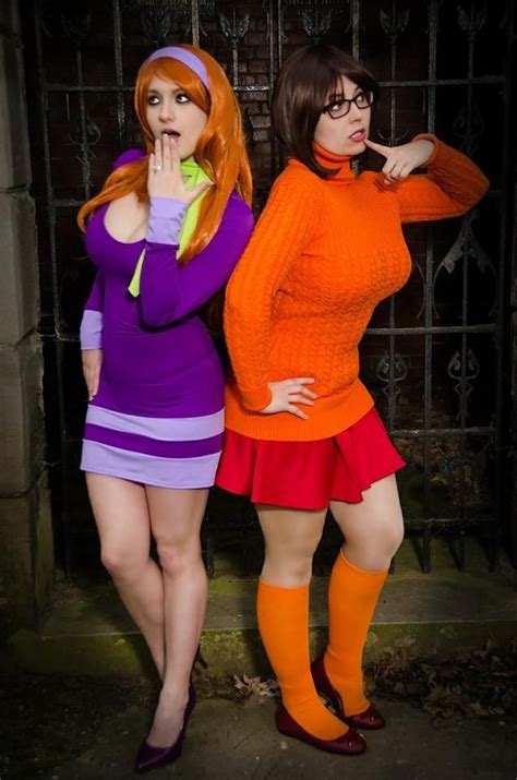 Scooby Doo Sexy Velma And Daphne Cosplay By Nerdysiren On Deviantart Sexy Velma Cosplay Woman
