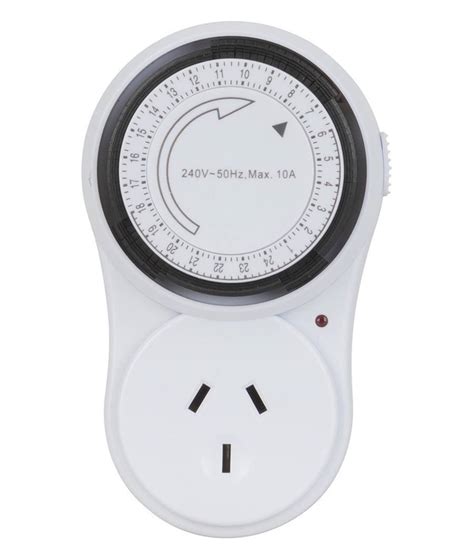 24 Hour Plug In Mains Timer Switch
