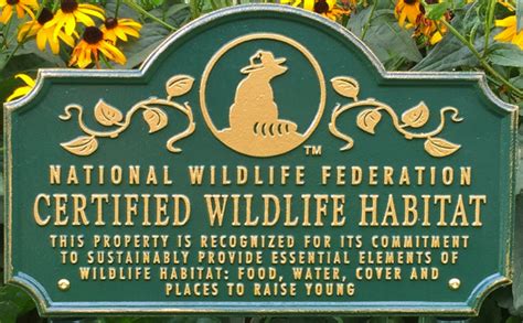 Certified Wildlife Habitat Coffey Heritage Farm