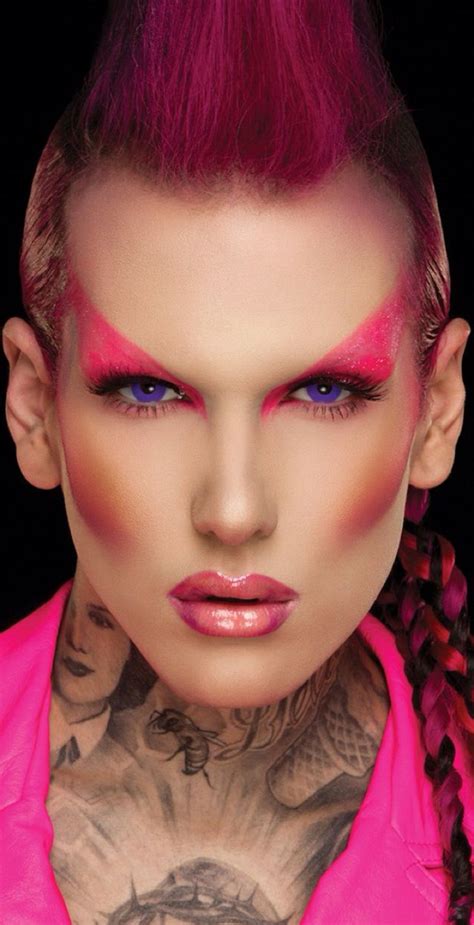 Ziggy Stardust 70s Glam Rock Jeffree Star Makeup By Scott Barnes