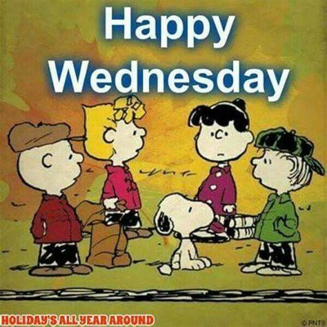 Happy Wednesday Peanuts Gang Image Pictures Photos And Images For