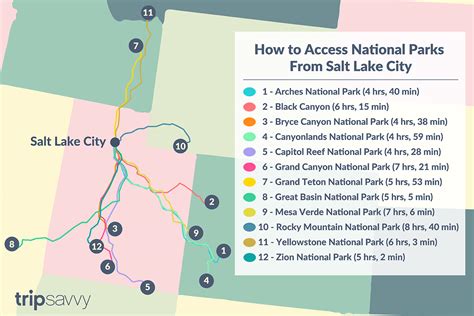 How To Get To National Parks From Salt Lake City Ut Salt Lake City