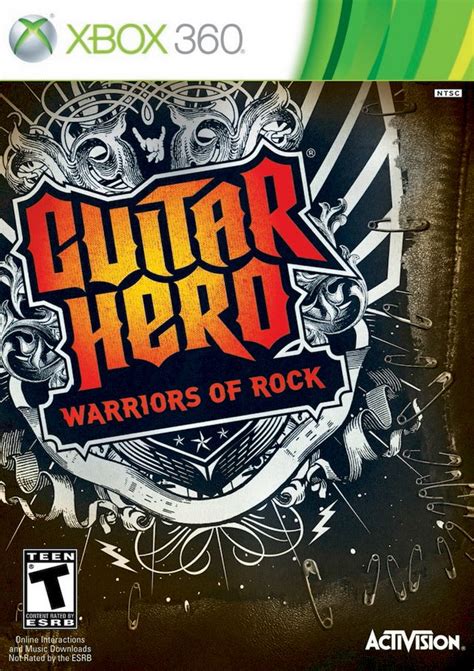 Xbox 360 Guitar Hero Warriors Of Rock