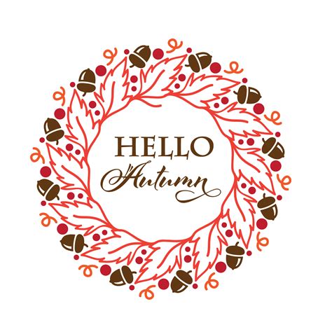 Hello Autumn Wreath | Autumn wreaths, Hello autumn, Cards