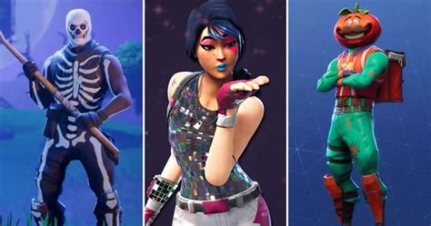 Fortnite List Of The Top 5 Rarest Skins Gliders