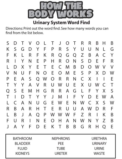 7 Best Images Of Health Word Search Puzzles Printable