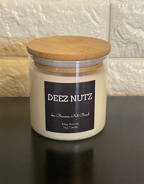 Deez Nuts Candle Etsy