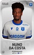 Common card of Nuno Da Costa - 2022-23 - Sorare