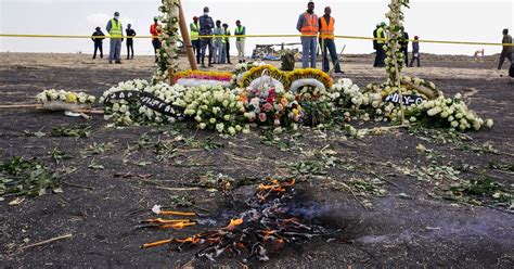 Ethiopian Airlines Crash Victims Families Offered Burnt Soil In Place
