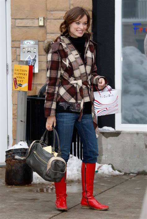 Olivia Wildes Jacket And Boots Fashion Olivia Wilde Jackets