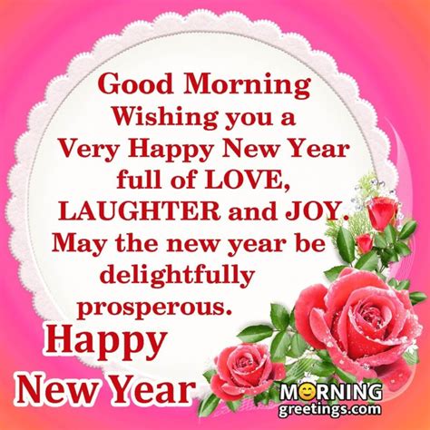 Welcoming 2024 Happy New Year Good Morning Images Morning Greetings
