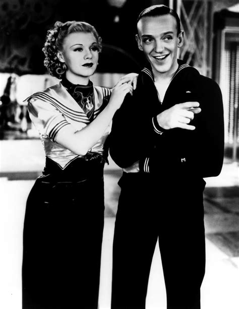 Ginger Rogers And Fred Astaire In Follow The Fleet 1936 Hooray For