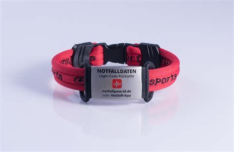 Notfall Id Sos Notfall Armband Für Erwachsene Kinder Und Senior