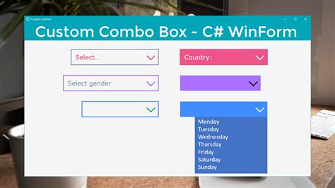 Add Text With Image Button In Combobox In Wpf Application Riset