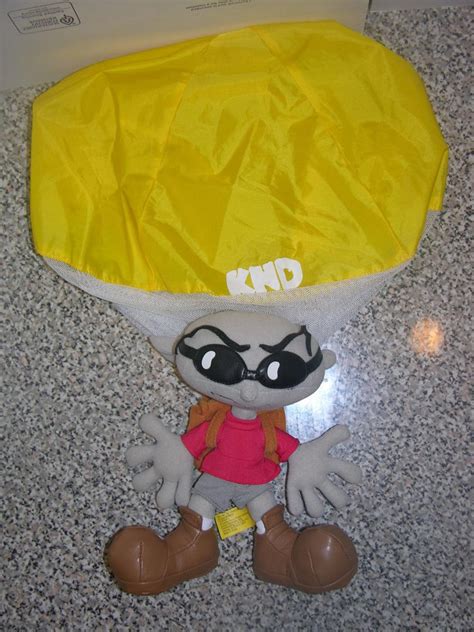 Rare Codename Kids Next Door Plush Numbuh Number 1 8 Stuffed W