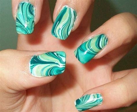 Gorgeous Water Marble Nail Art Designs Ideas Youll Want To Try This Season Marblenails