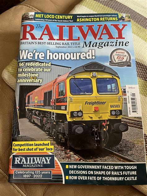The Railway Magazine On Twitter Rt Robertflute Always A Good Day When My Subscriber