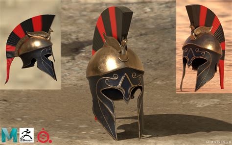 Artstation Assassin Creed Odyssey Helmet