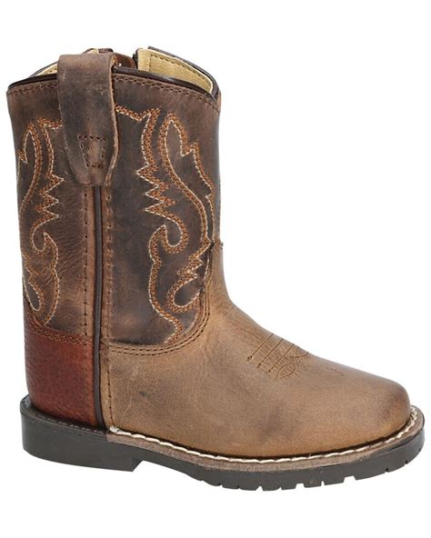 Smoky Mountain Toddler Boys Autry Western Boots Square Toe Country