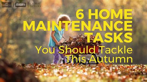 Home Maintenance You Should Tackle This Autumn Youtube